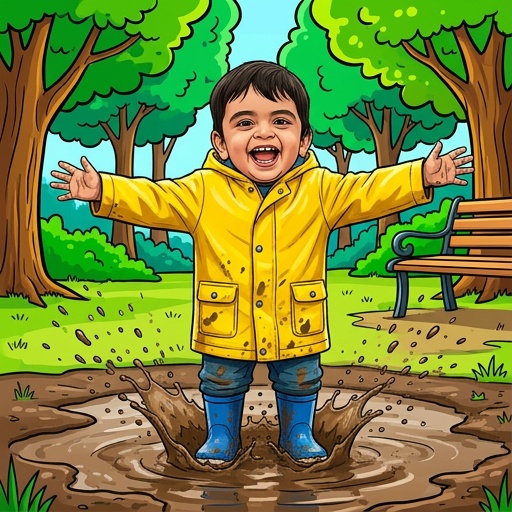 Bold Cartoon illustration style