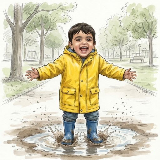 Pencil & Wash illustration style