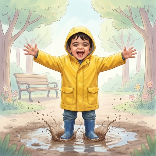 Soft Pastel illustration style